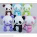 6Pcs Japanese Iwako Erasers-Pandas B003BMI1HI